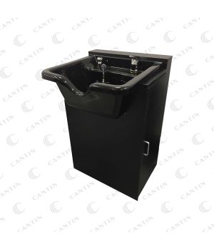 MEUBLE LAVABO NOIR GOLDEN DEVON