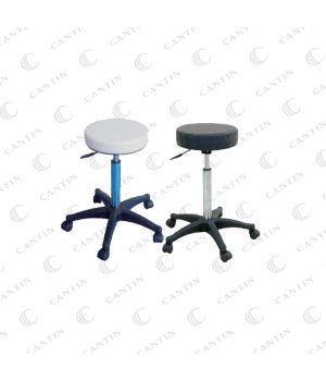 TABOURET ROND NOIR GOLDEN DEVON