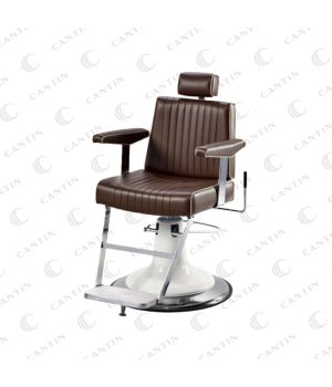 CHAISE DE BARBIER AVEC APPUI-TÊTE NOIR TAKARA BELMONT