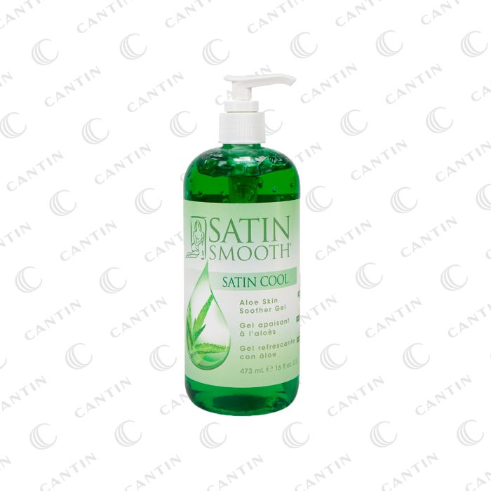 GEL APAISANT À L'ALOES SATIN SMOOTH 118 ML