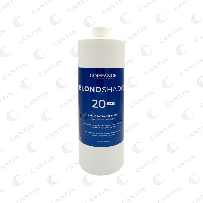 CREME OXYDANTE BLEUE 20 VOL LITRE BLONDE SHADE COIFFANCE