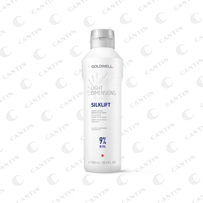 SILKLIFT 9% 30 VOL CONDITIONER CREAM PEROXIDE LIGHT DIMENSIONS 750ml