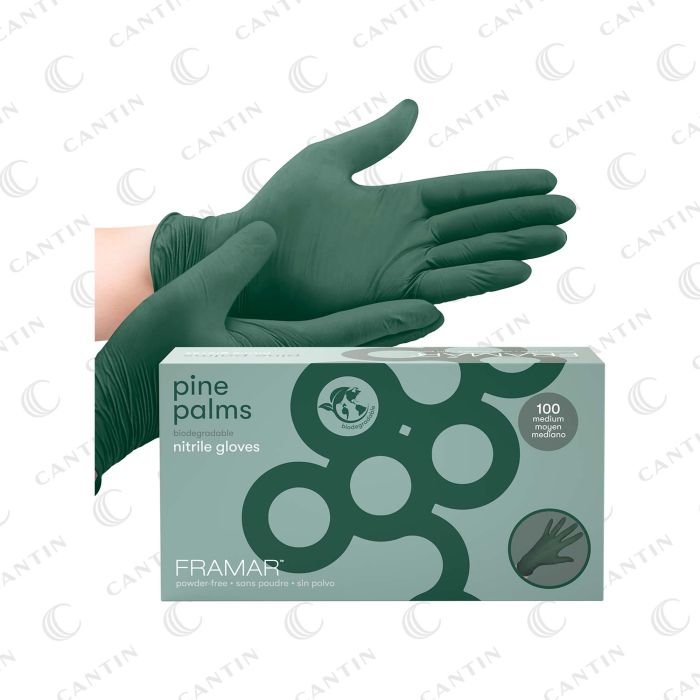 BOITE GANTS PINE PALMS NITRILE MEDIUM #GLV-PINE-MED FRAMAR