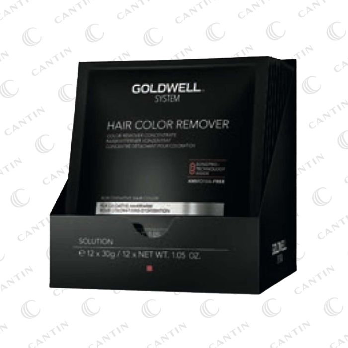 DÉMAQUILLANT COLOR REMOVER HAIR 12 X 30 G  GOLDWELL