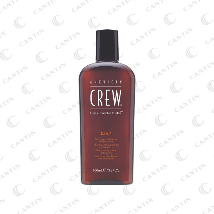 SHAMPOING 3-EN-1 AMERICAN CREW 100 ML