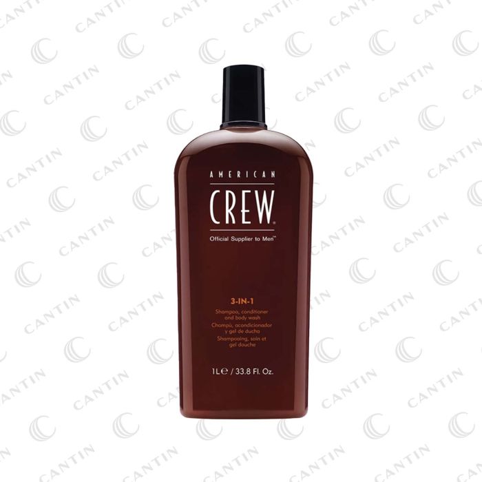 3-IN-1 SHAMPOO AMERICAN CREW 1 L