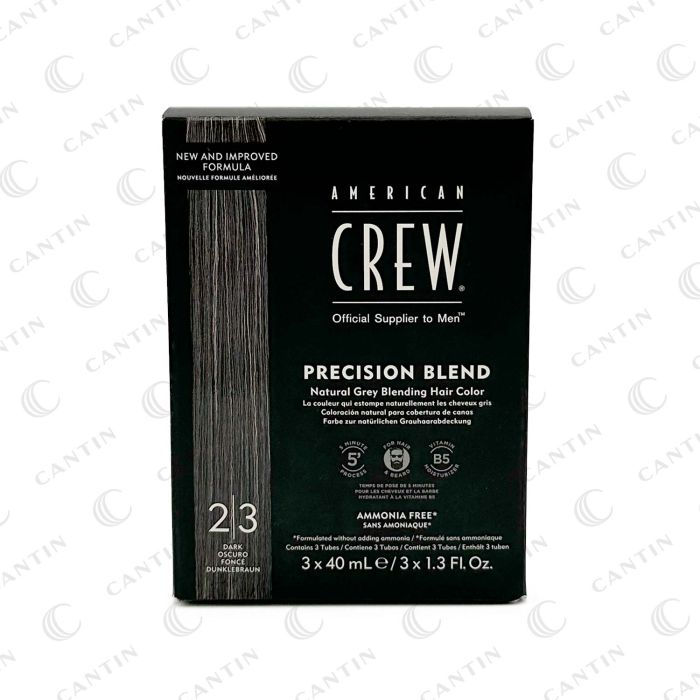 PRECISION BLEND 2-3 DARK 3 x 40ml AMERICAN CREW