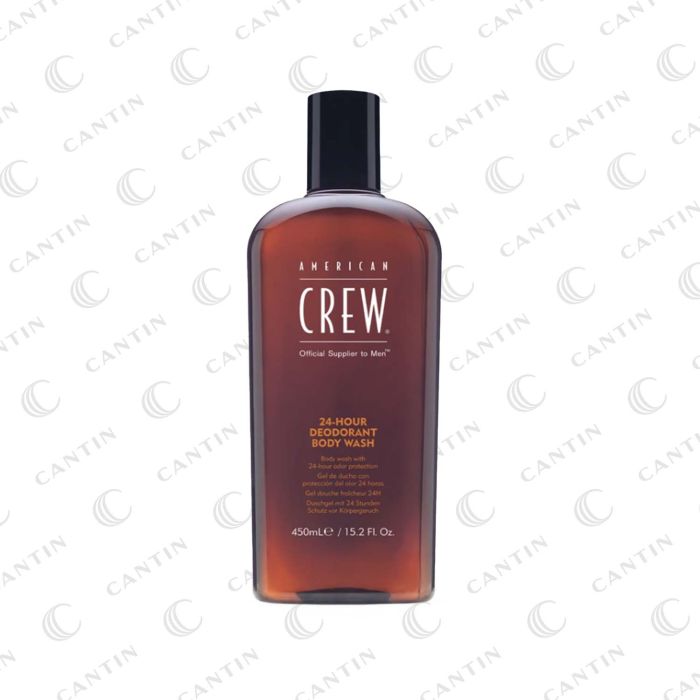 BODY WASH DEODORANT 24H AMERICAN CREW 450 ML