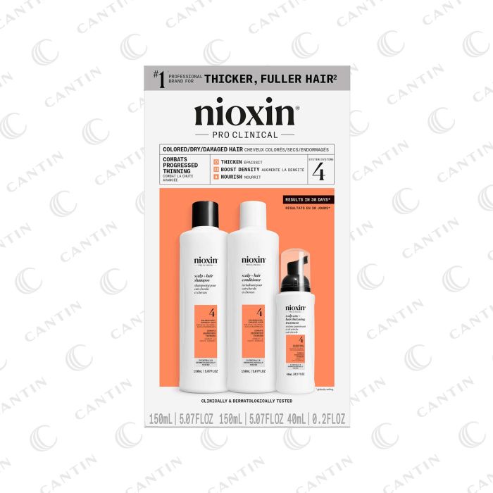 TROUSSE SYSTEM 4 TRIAL KIT 150 / 150 / 40 NIOXIN