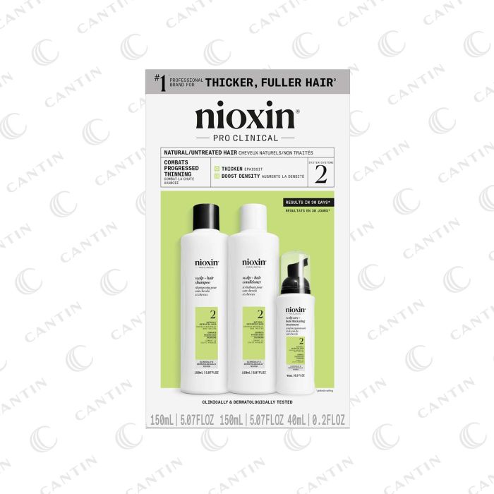 TROUSSE SYSTEM 2 TRIAL KIT 150 / 150 / 40 NIOXIN