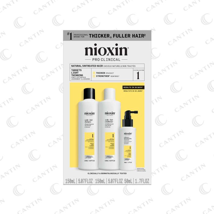 SYSTEM 1 TRIAL KIT 150 / 150 / 40 NIOXIN