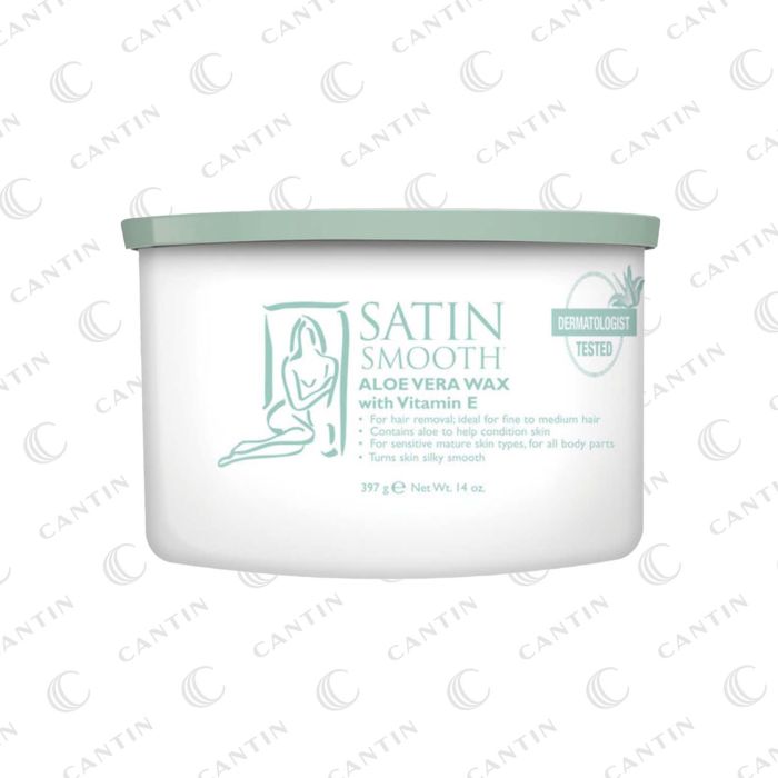 CIRE CRÈME À L'ALOÈS AVEC VITAMINE E SATIN SMOOTH 397 GR