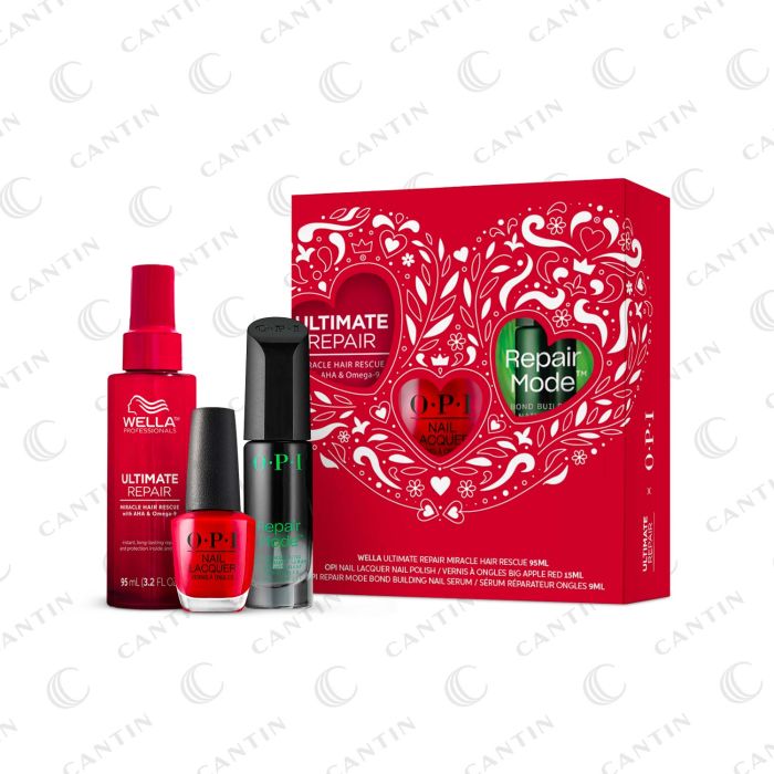 LOVE YOURSELF KIT  ULTIMATE REPAIR X OPI  WELLA