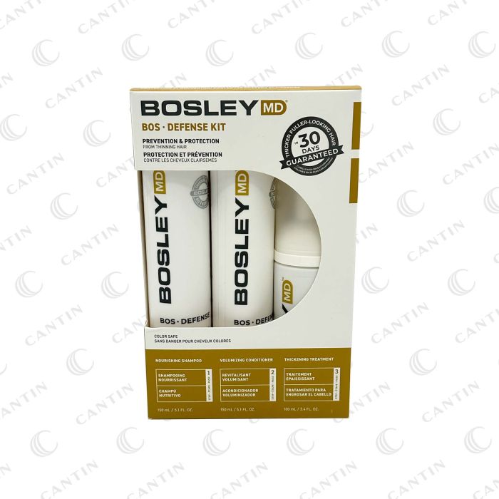 BOSDEFENCE PEVENTION & PROTECTION FROM THINNING HAIR KIT BOSLEY