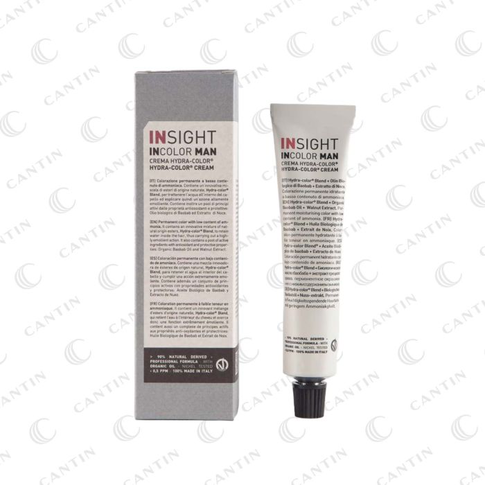 HYDRA-CRÈME COLORANTE - HOMME GRIS 40ml INSIGHT