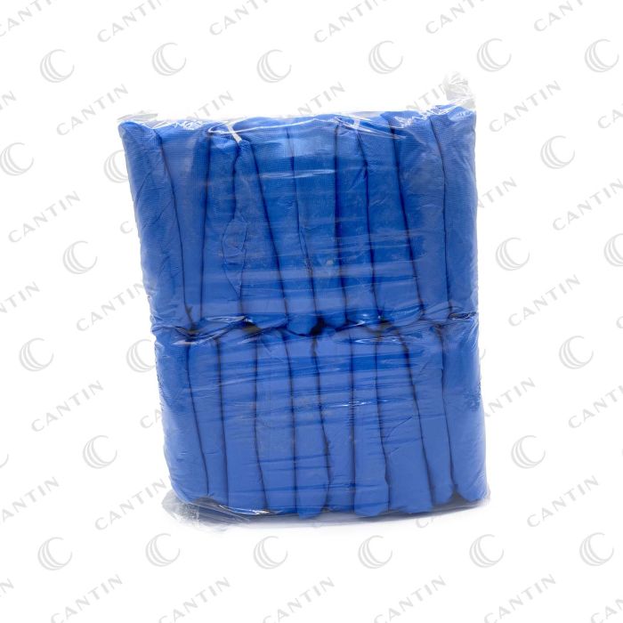 PANTOUFLES EN PLASTIQUE BLEU 50/PQT