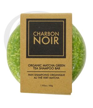 "SHAMPOO BAR ""MATCHA GREEN TEA"" (GREEN) CHARBON NOIR 60 G"