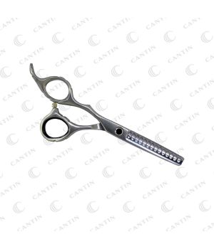 LEFTY TEXTURE SCISSOR 14 TEETH 5.25"  #G.H.A.-3203 MECAB