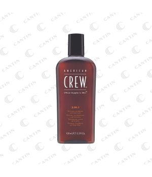 3-IN-1 SHAMPOO AMERICAN CREW 100 ML