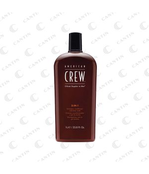 3-IN-1 SHAMPOO AMERICAN CREW 1 L