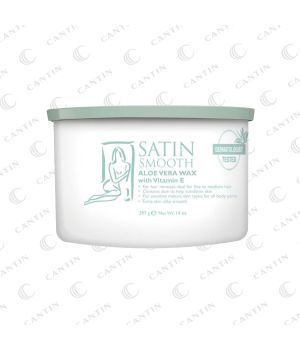 CIRE CRÈME À L'ALOÈS AVEC VITAMINE E SATIN SMOOTH 397 GR