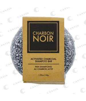 SHAMPOO BAR CHARCOAL (BLACK) CHARBON NOIR 60 G