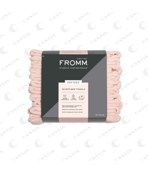 SOFTEES MICROFIBER TOWELS PINK (10/PACK) #45033 FROMM