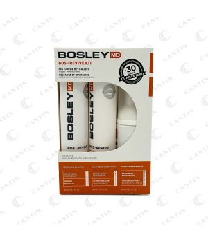 BOSREVIVE (COLOR SAFE) RESTORES & REVITALIZES VISIBLY THINNING HAIR KIT BOSLEY