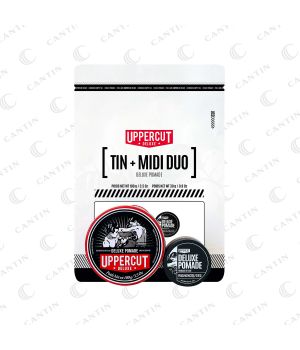 TIN & MIDI DUO - DELUXE POMADE UPPERCUT DELUXE HOLIDAY 2024