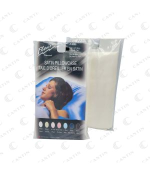 TAIE D'OREILLER SATIN  CREME #2035-13