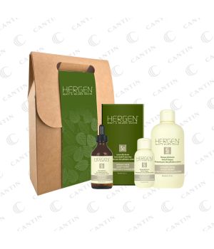 SILVER BOX (SHAMPOO 400ml + 100ml / LOTION) HERGEN