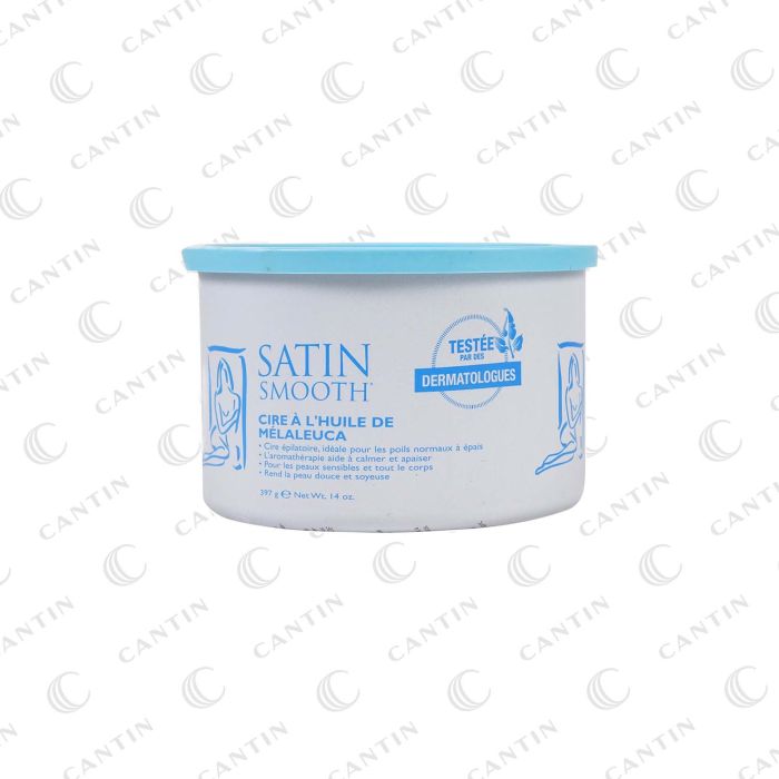 TEA TREE CREAM WAX WITH EUCALYPTUS SATIN SMOOTH 397 GR