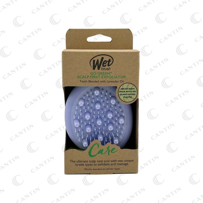 WET BRUSH GO GREEN MASSAGER LAVENDER #BIO860PURP