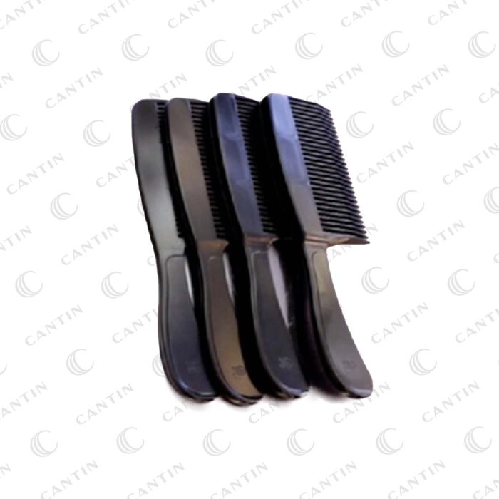 BARBER COMB 1-4 ''CUT SAFE'' FRANCO & CO REUZEL BLACK