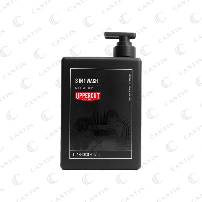 SHAMPOING 3 EN 1 LITRE UPPERCUT DELUXE