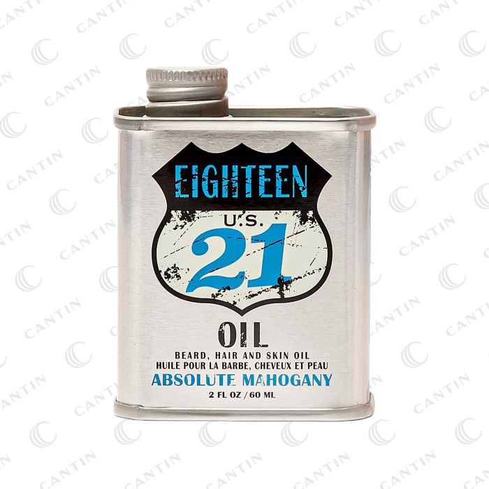 OIL - BARBE/CHEVEUX/VISAGE ABSOLUTE MAHOGANY 2oz  18.21 MAN MADE