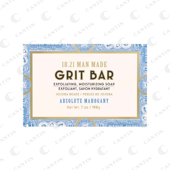 GRIT BAR SOAP ABSOLUTE MAHOGANY 7oz 18.21 MAN MADE