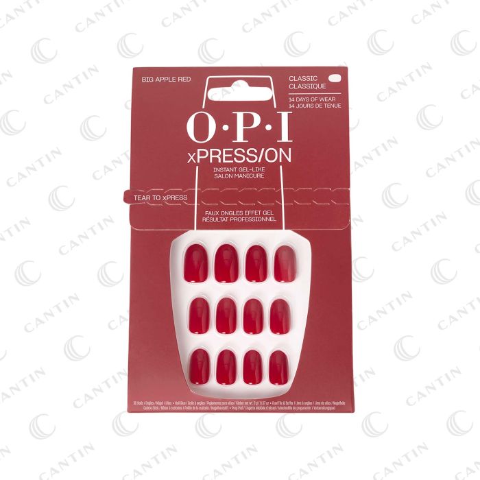 ONGLES ARTIFICIELS - BIG APPLE RED (CLASSIC/ROND) O.P.I