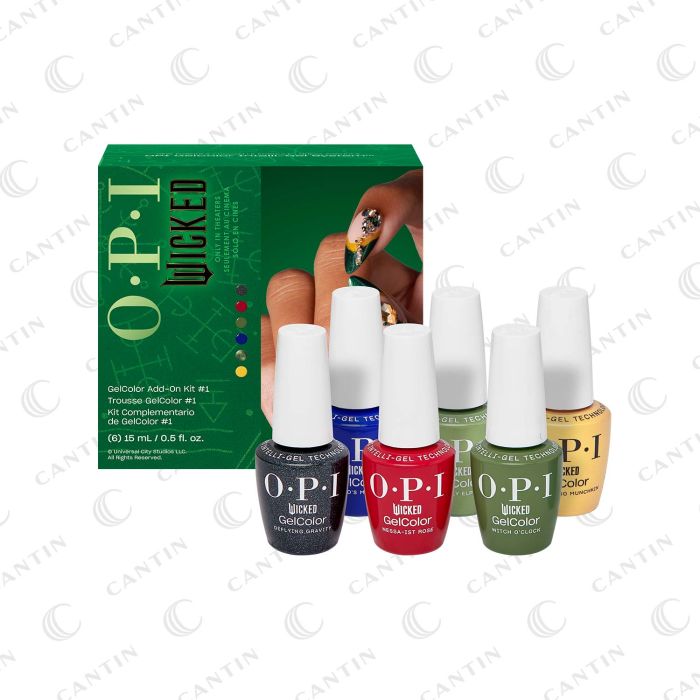 GEL COLOR (6) KIT #2 - WICKED 2024 COLLECTION  O.P.I