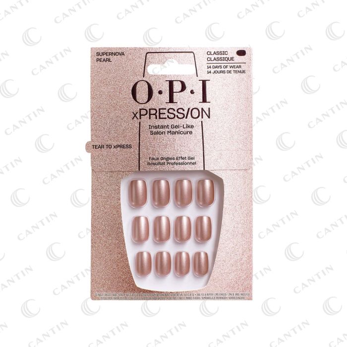 ONGLES ARTIFICIELS - SUPERNOVA PEARL (CLASSIC/ROND) O.P.I