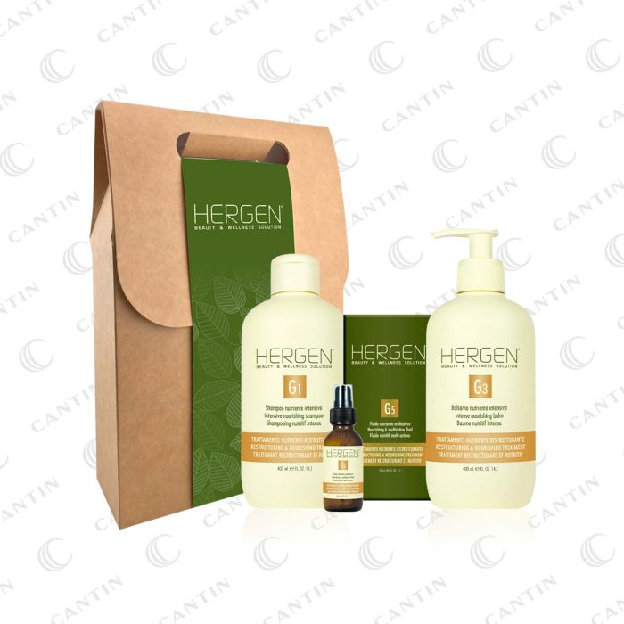 COFFRET OR (SHAMPOING / BAUME / FLUIDE) HERGEN